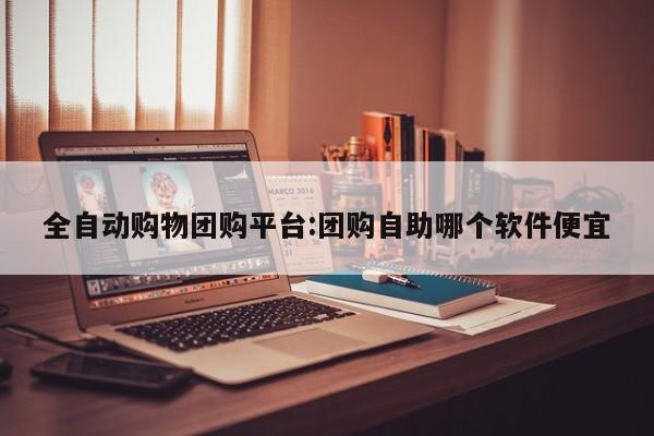 全自动购物团购平台：团购自助哪个软件便宜